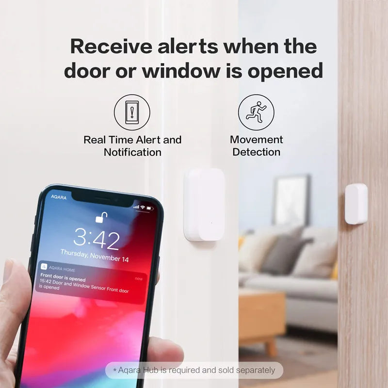 Original Aqara ZigBee Door & Window Sensor, Smart Home, MCCGQ11LM