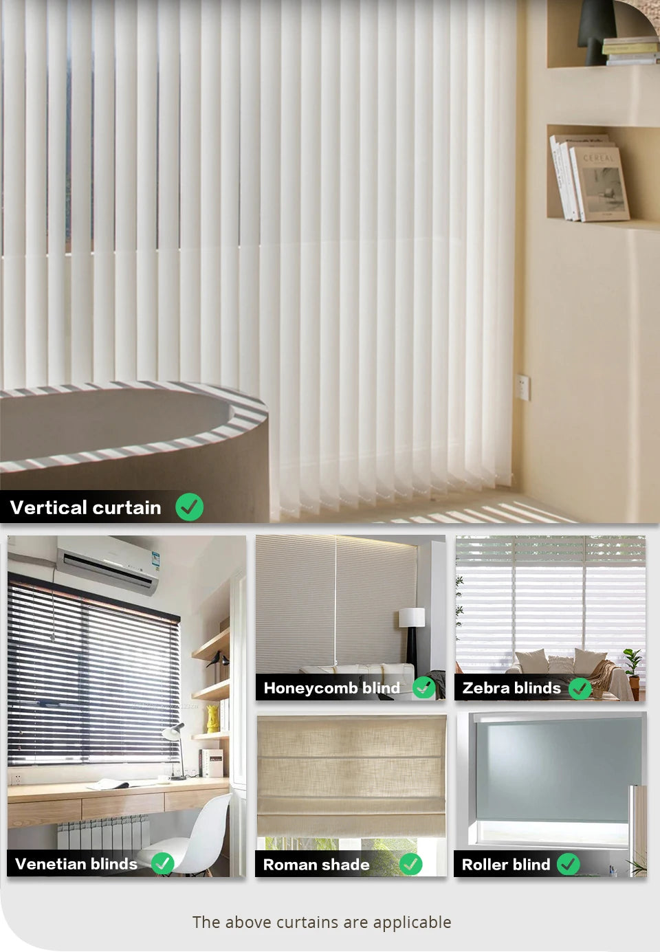 Zemismart Zigbee Smart Roller Shade Motor, Battery Powered, Voice Control