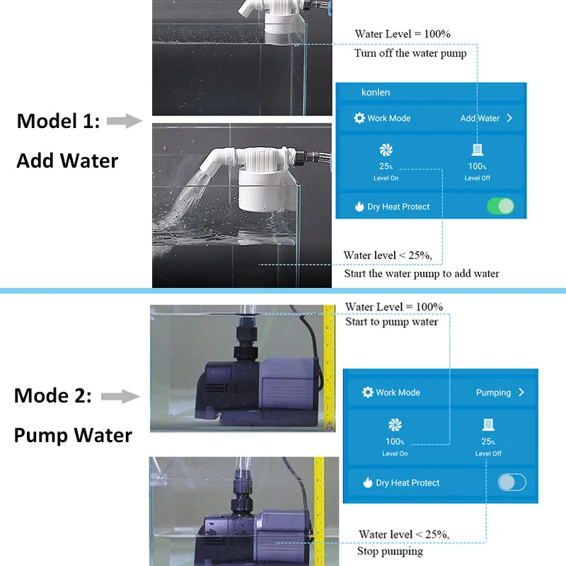 KONLEN Tuya WiFi Water Level Sensor & Leak Alarm Controller