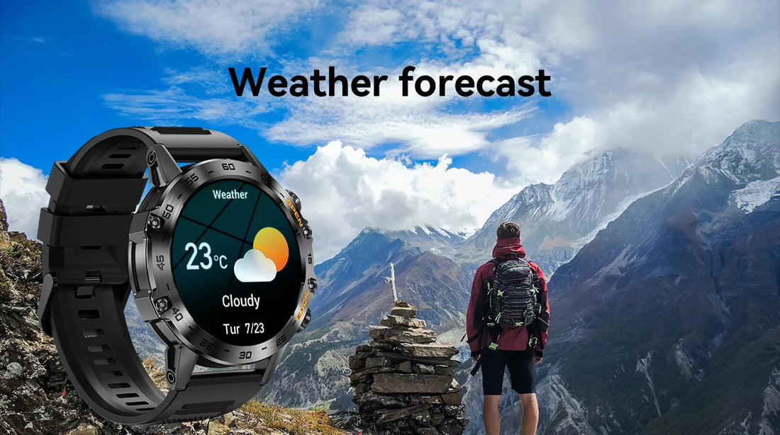 Abelanja Steel Smartwatch, Bluetooth Calling, Fitness Tracker, IP67