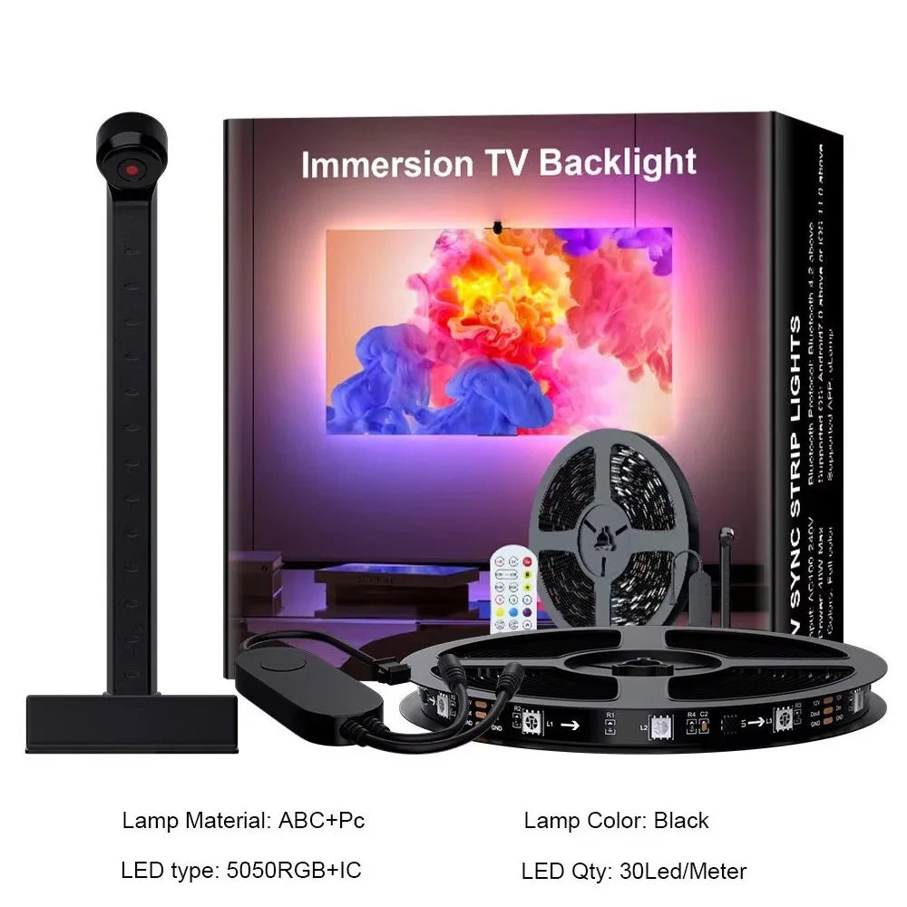 RGBIC LED Strip Light for PC/TV, App Control, Music Sync