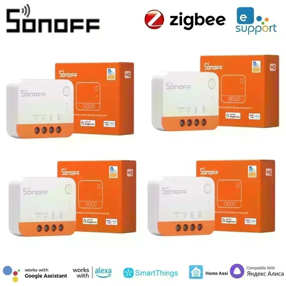 SONOFF ZBMINI L2 Zigbee Smart Switch, No Neutral, 1-Gang