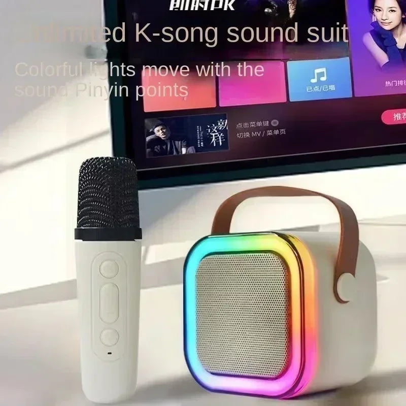 K12 Wireless Bluetooth Karaoke Microphone, Home & Family KTV