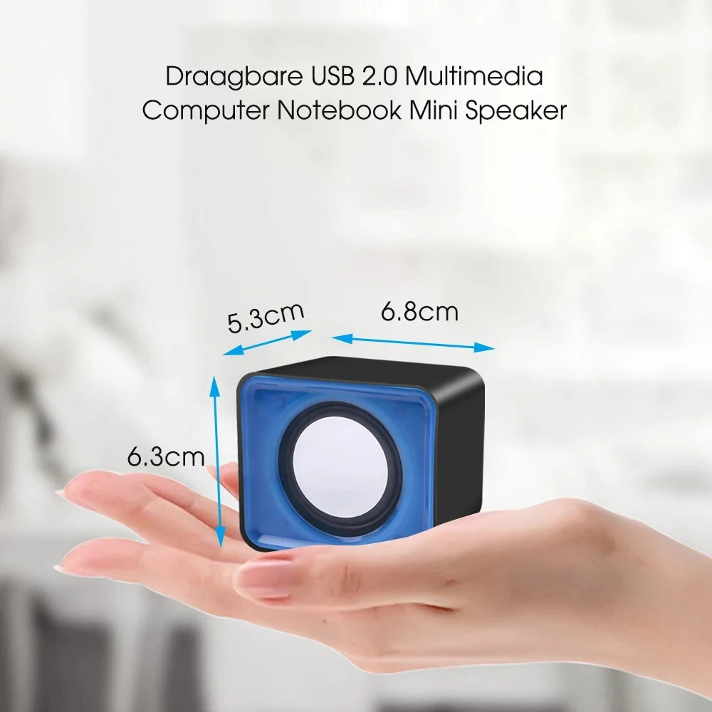 Mini PC Speaker for Computer, Laptop, Desktop – Compact Audio System