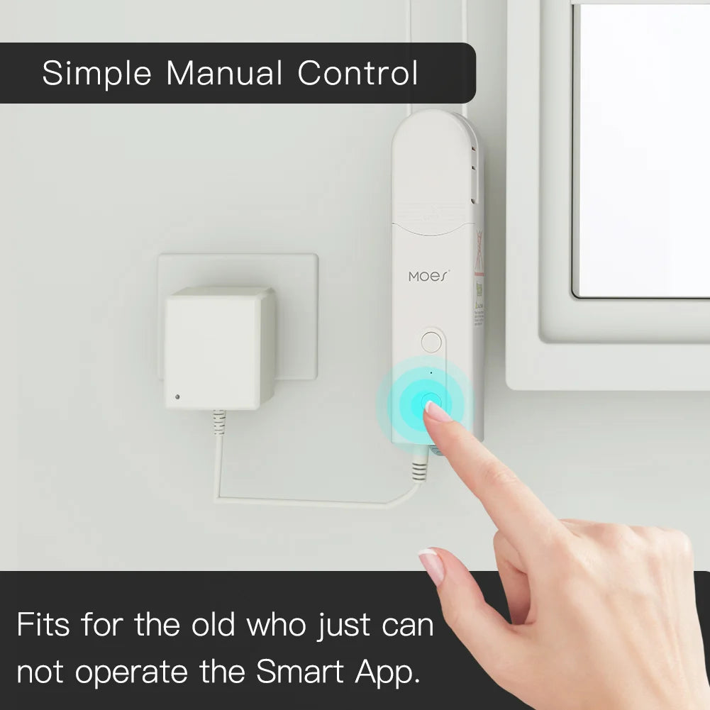 ZigBee Smart Roller Blind Motor, Tuya, Alexa/Google Control