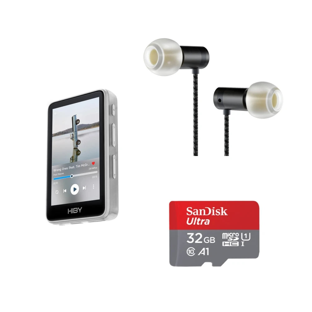 HiBy R1 HiFi Music Player, MP3, USB DAC, WiFi & Bluetooth 5.1