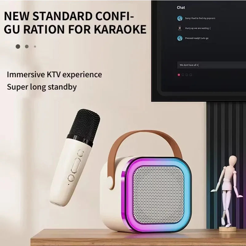 K12 Wireless Bluetooth Karaoke Microphone, Home & Family KTV