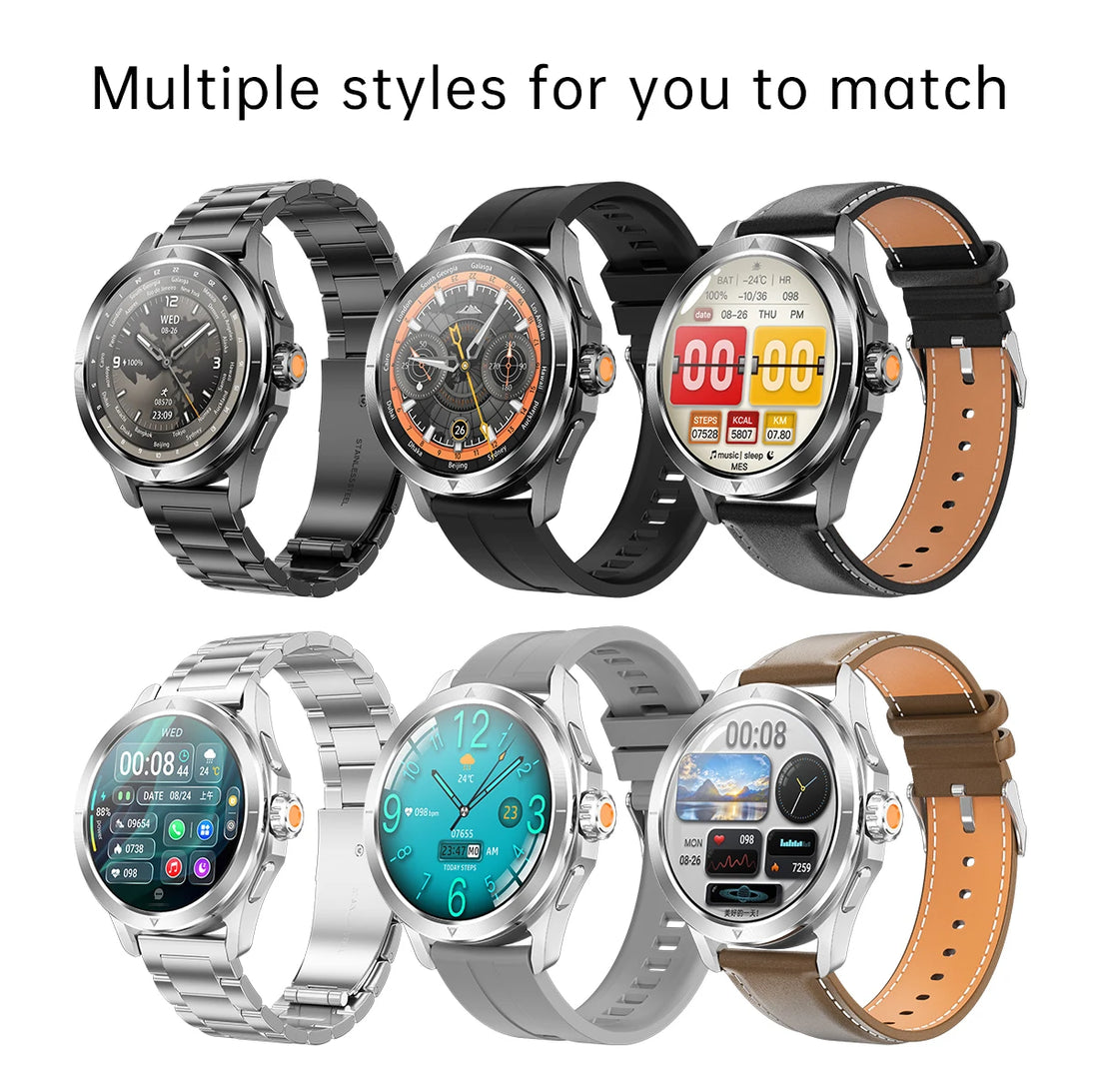 S4 Ultra Xiaomi Smart Bracelet, AMOLED HD, Bluetooth Call, GPS
