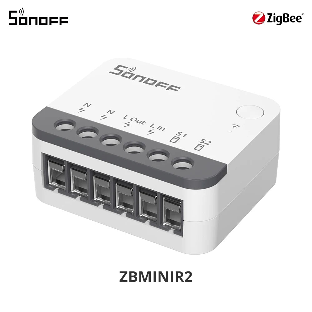 SONOFF ZBMINIR2 Zigbee Smart Switch, Remote Control via eWeLink