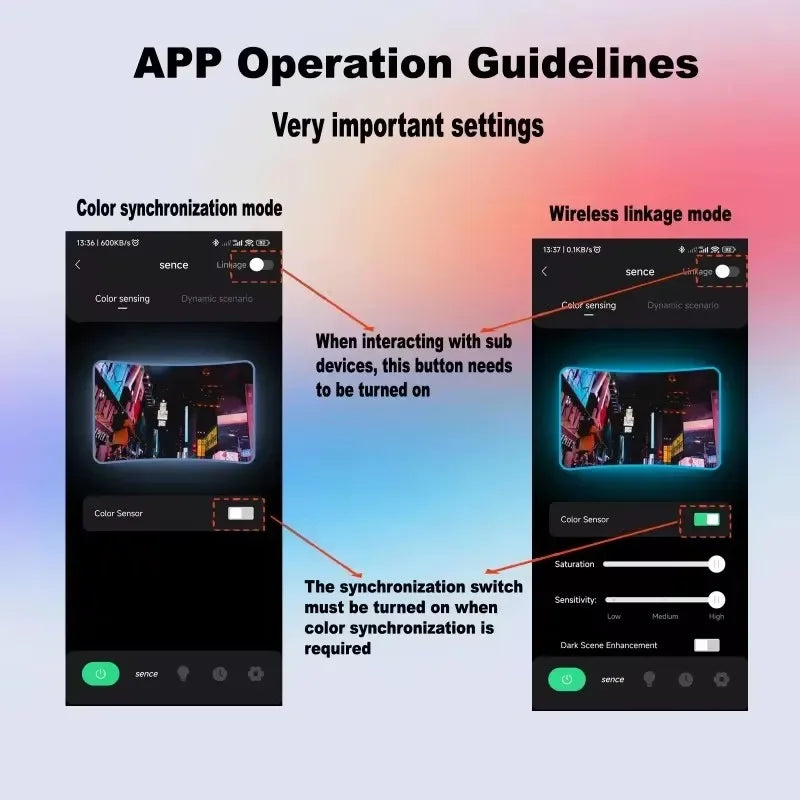 RGBIC LED Strip Light for PC/TV, App Control, Music Sync