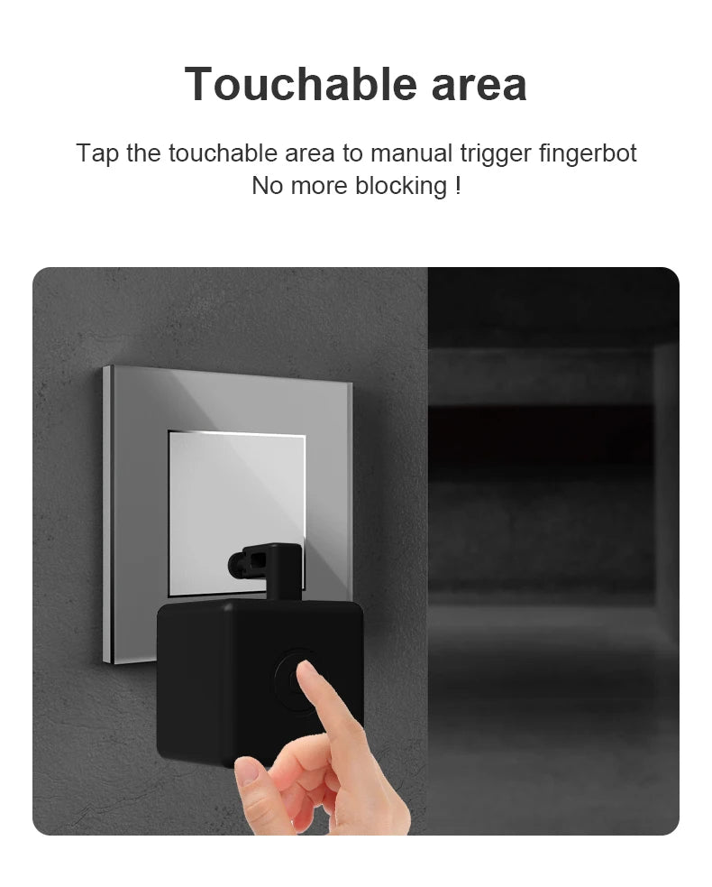 Tuya Zigbee Smart Fingerbot Switch, Button Pusher, Alexa/Google Control