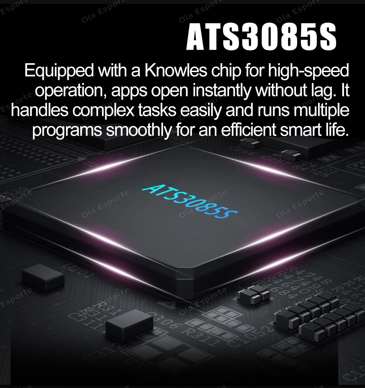 GPS Smartwatch for Men, 1.43" AMOLED, 3ATM Waterproof, 4GB Offline Map