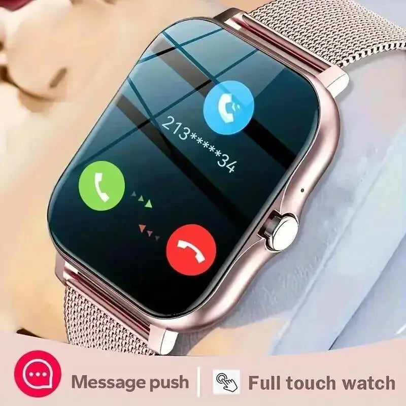 2024 Smartwatch with Bluetooth Call, Health Monitor, 1.44" Color Screen