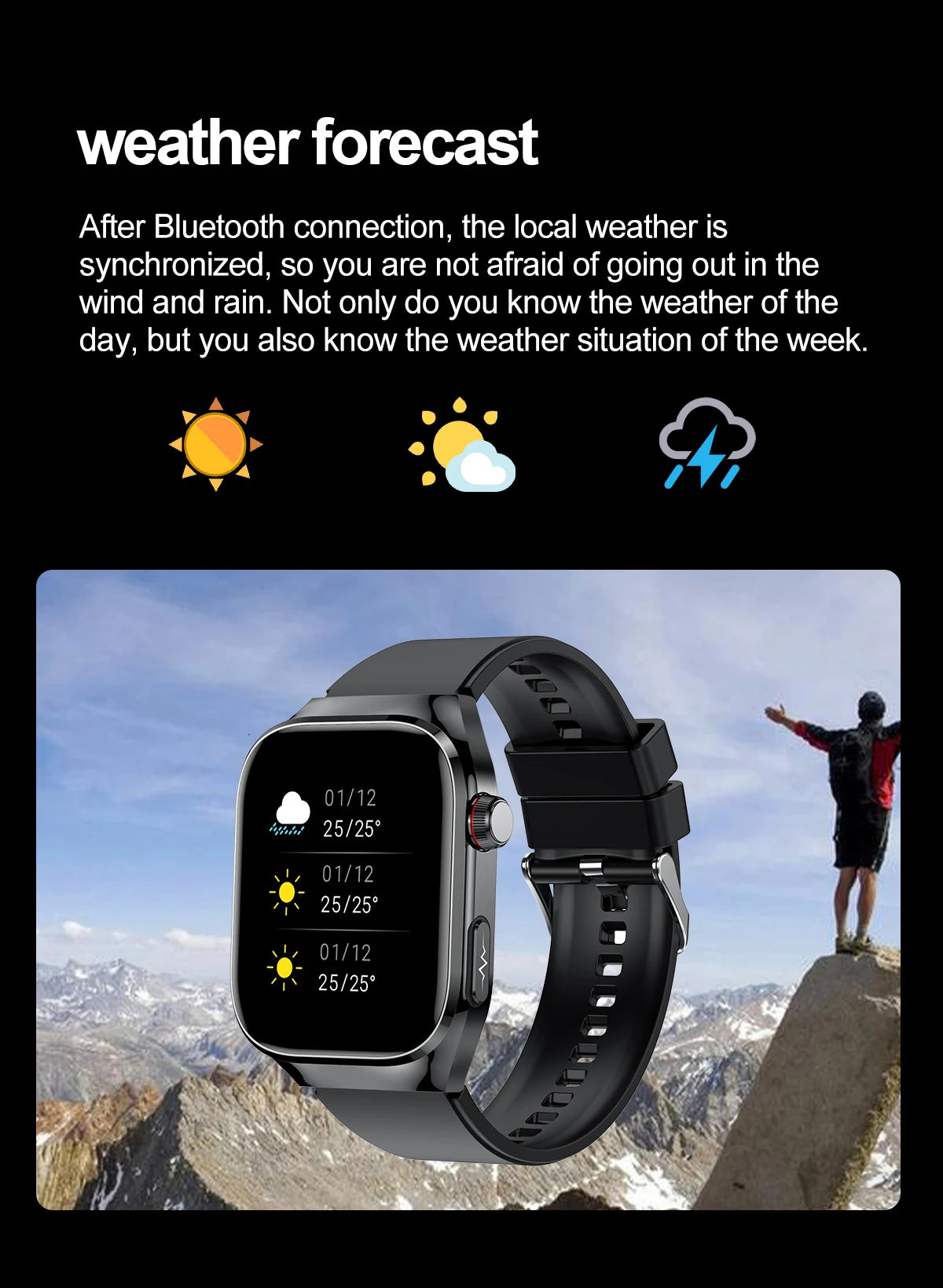 2025 Micro Health Smartwatch for Men, Body & Organ Monitor, Bluetooth Call
