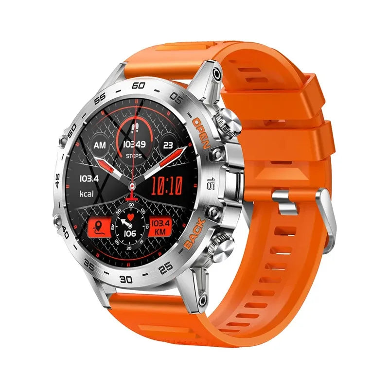 Abelanja Steel Smartwatch, Bluetooth Calling, Fitness Tracker, IP67