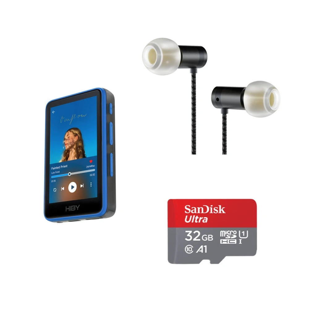 HiBy R1 HiFi Music Player, MP3, USB DAC, WiFi & Bluetooth 5.1