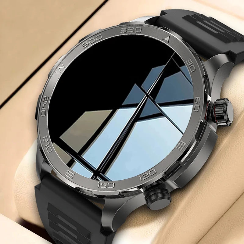 2025 Bluetooth Call Smartwatch for Men, AMOLED HD, NFC, GPS, IP68