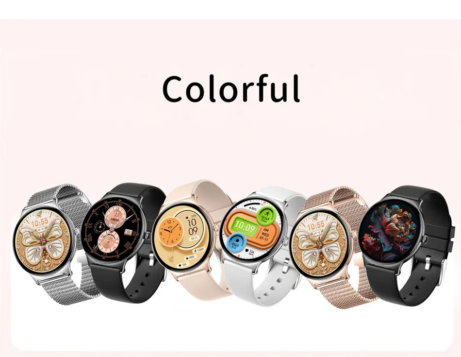 Huawei Ultra Slim AMOLED Smartwatch for Women, Always-On Display, BT Calling