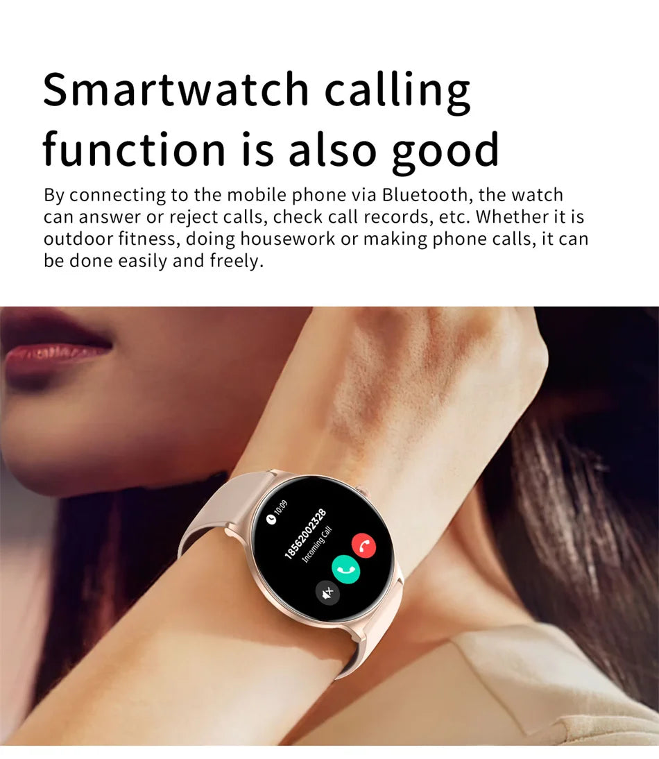 Huawei Ultra Slim AMOLED Smartwatch for Women, Always-On Display, BT Calling