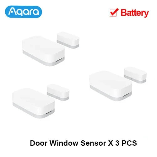 Aqara Zigbee Door & Window Sensor, Wireless, Smart Mini Alarm