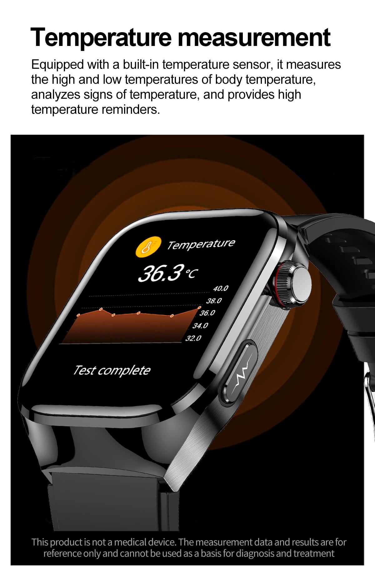2025 Micro Health Smartwatch for Men, Body & Organ Monitor, Bluetooth Call