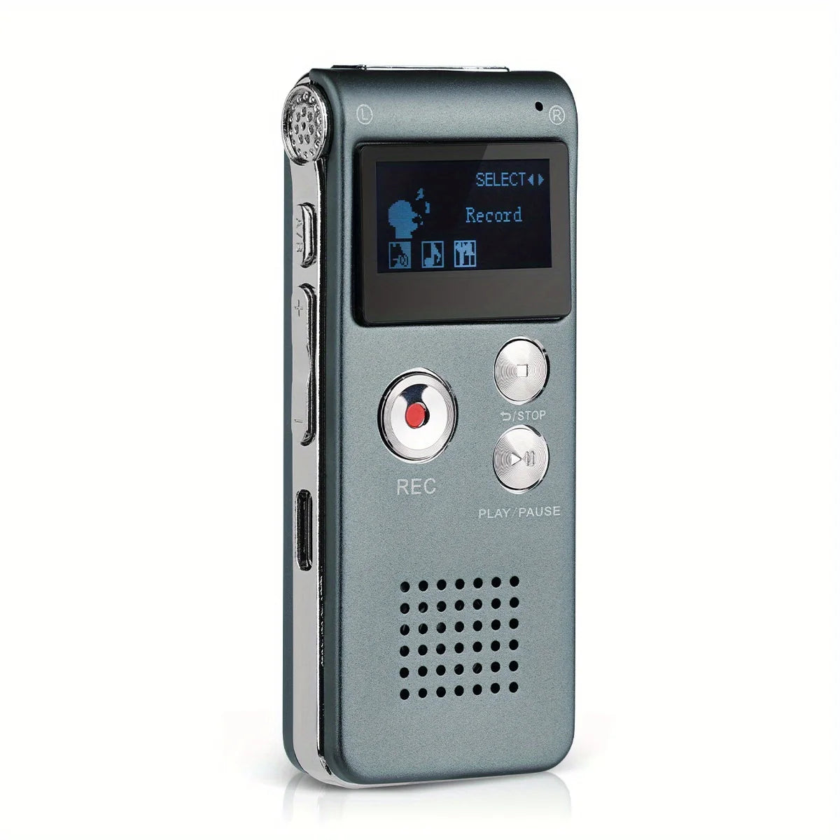 Mini Digital Voice Recorder, Voice Activated, USB & MP3 Playback