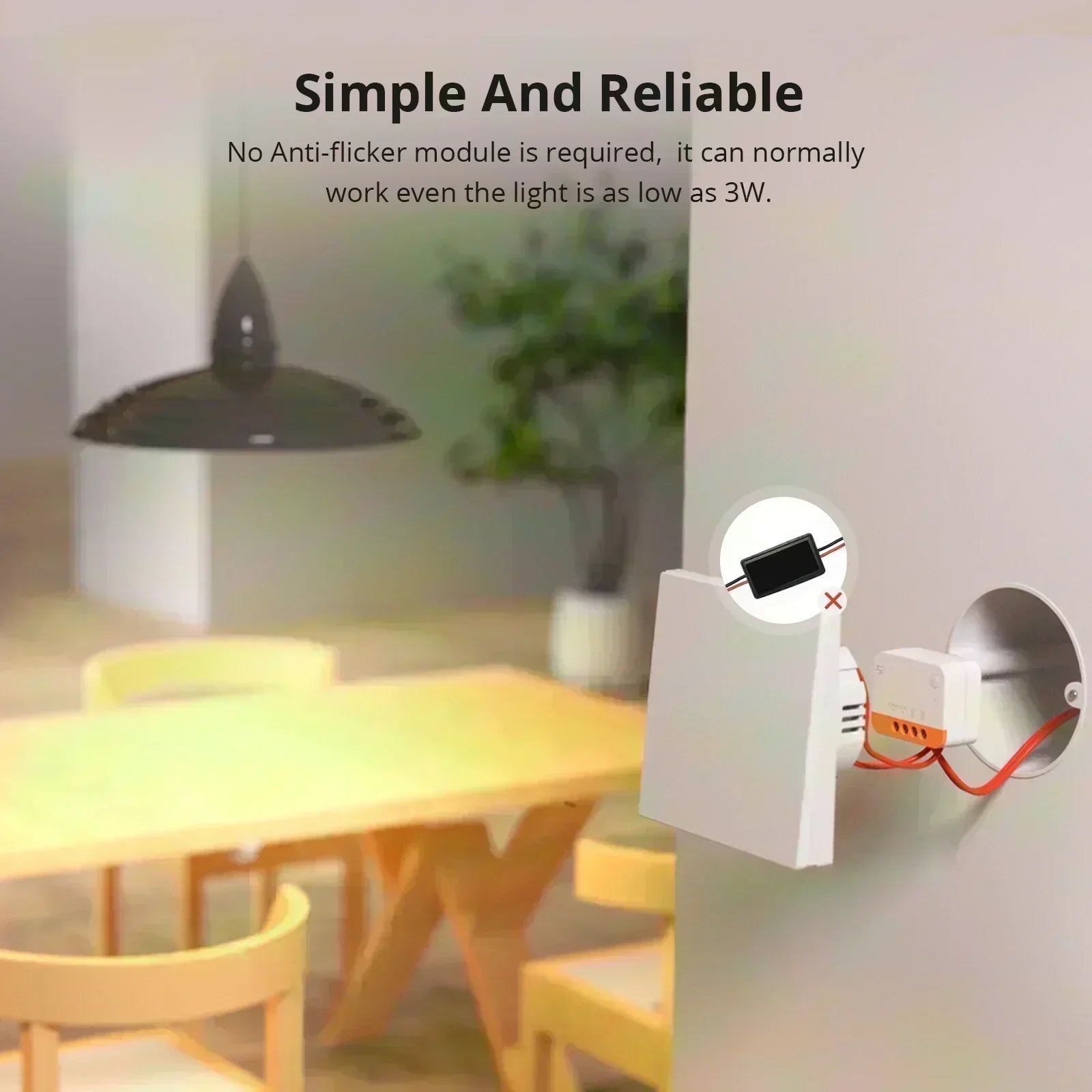 SONOFF ZBMINI L2 Zigbee Smart Switch, No Neutral, 1-Gang