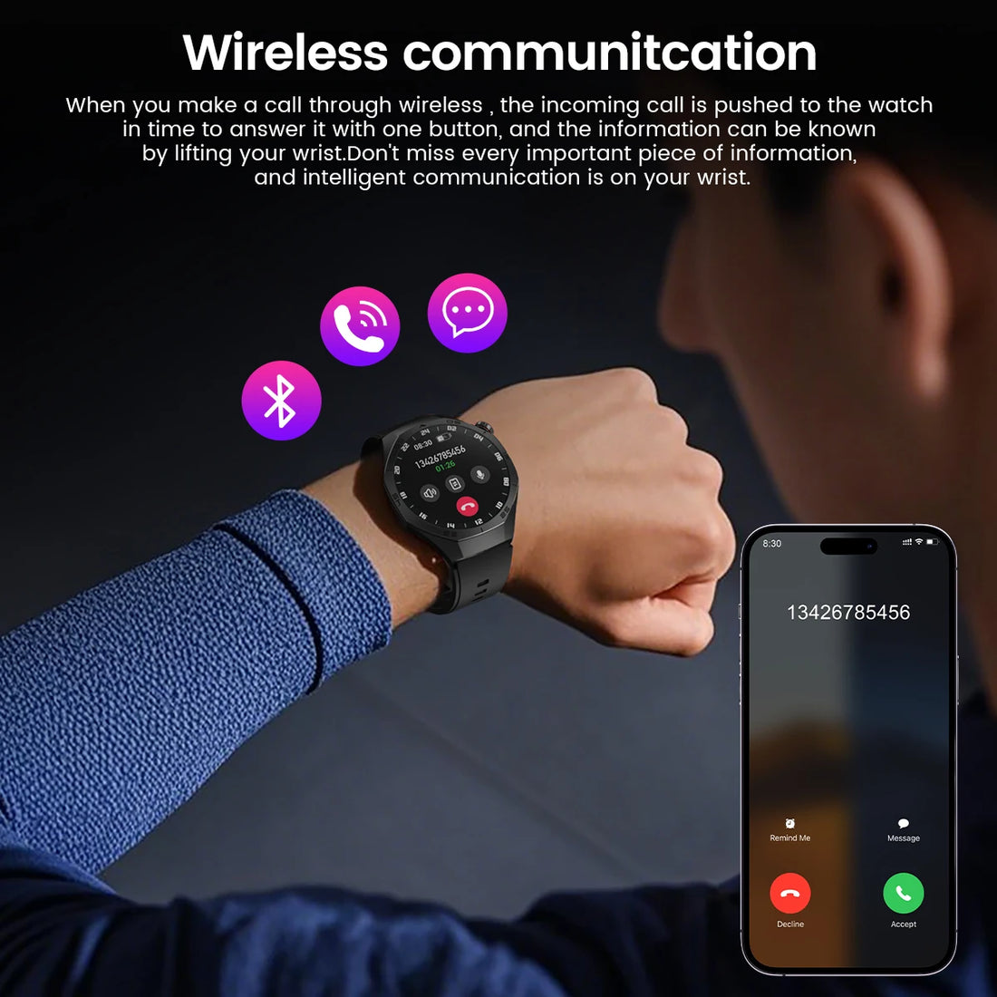 2025 Huawei GT5 Pro Smartwatch for Men, AMOLED, GPS, Bluetooth Calls