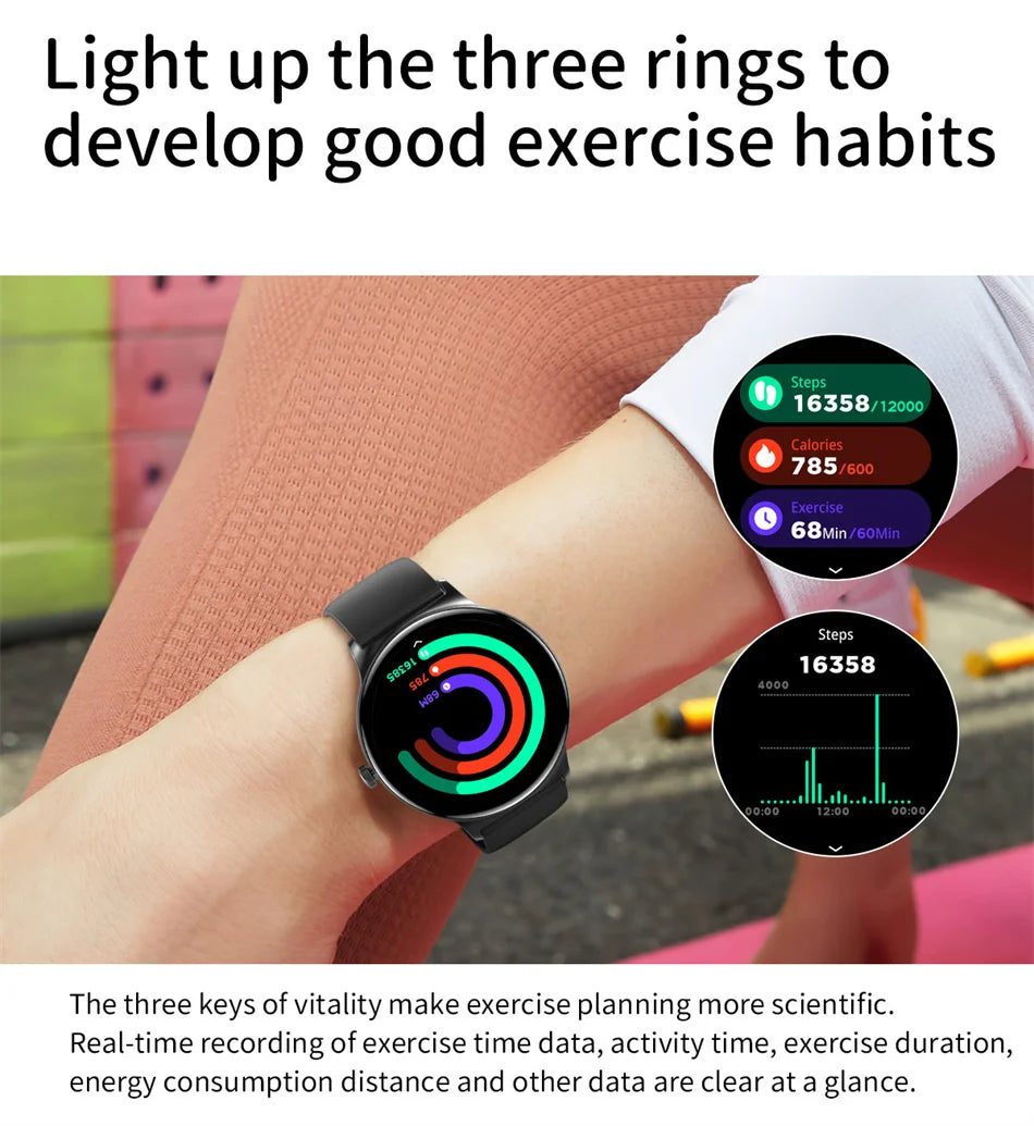Huawei Ultra Slim AMOLED Smartwatch for Women, Always-On Display, BT Calling