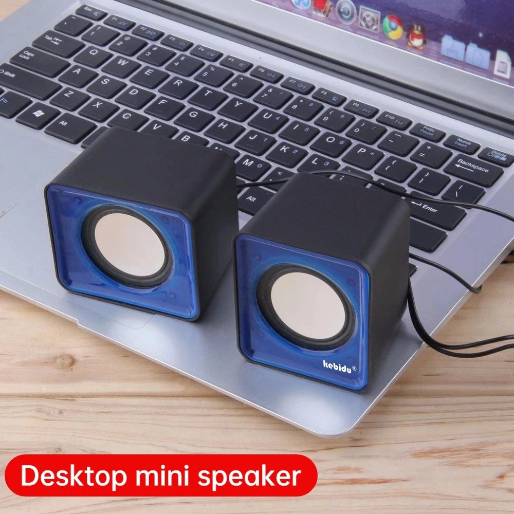 Mini PC Speaker for Computer, Laptop, Desktop – Compact Audio System