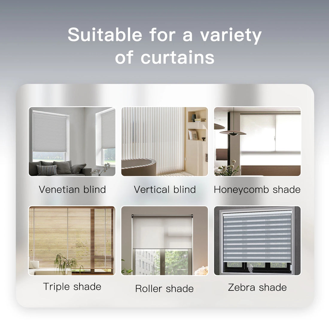 MOES Tuya WiFi Smart Roller Blind Motor, Electric Chain Drive, RF Remote