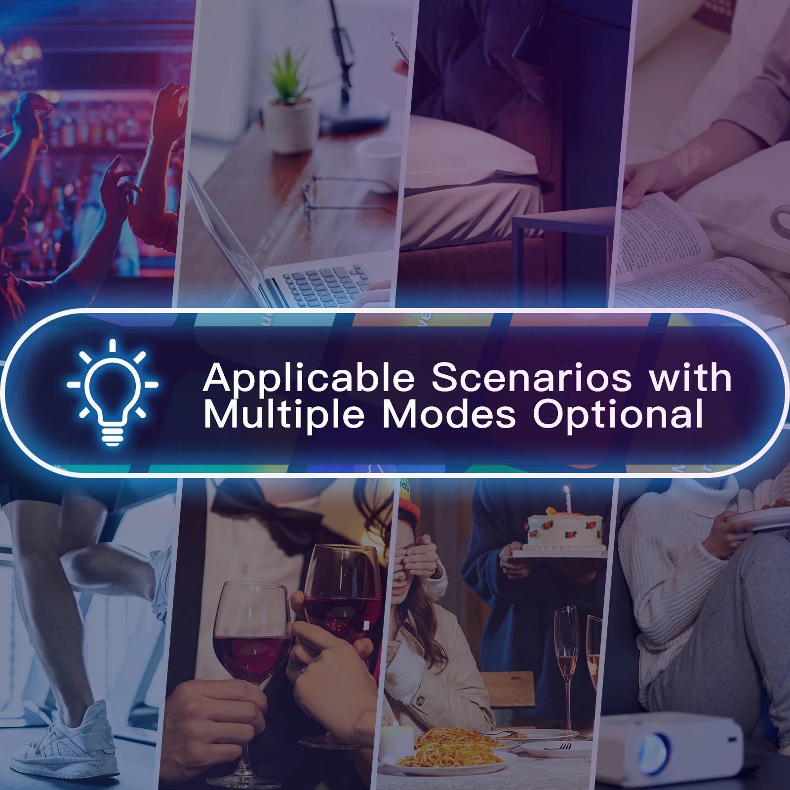 MOES Smart WiFi/Zigbee LED Bulb, GU10/E27/E14, RGB+CW, Dimmable