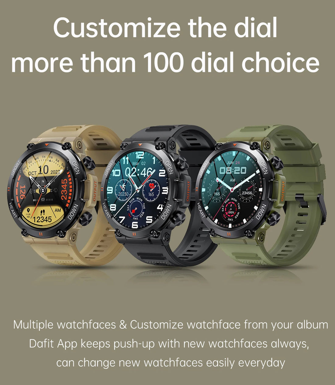 K56Pro Smartwatch, 1.39" HD, Heart Rate, Bluetooth, Long Standby