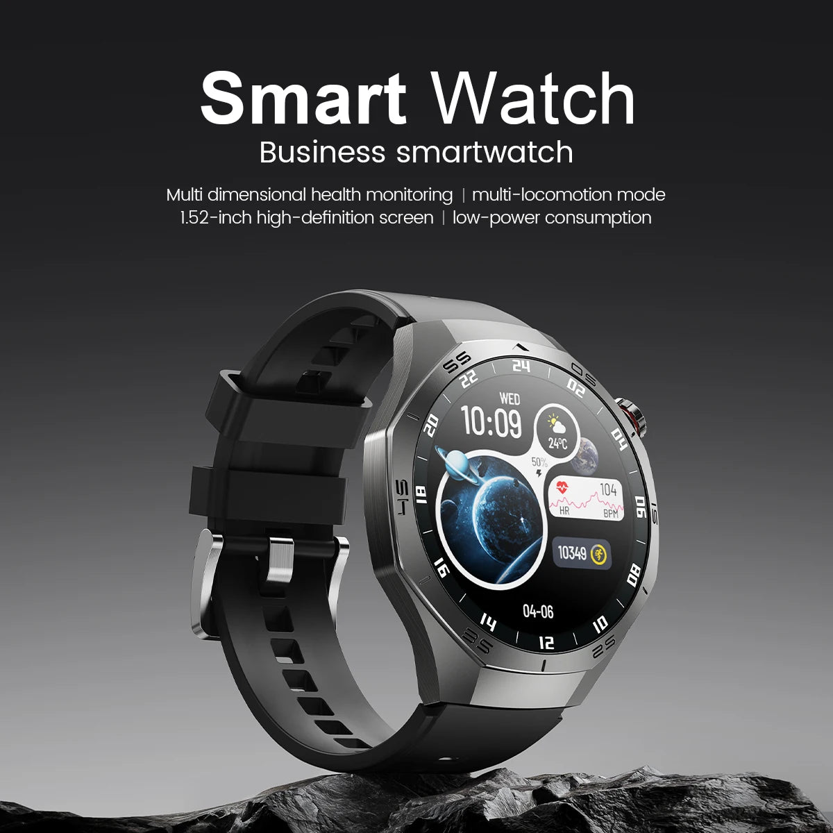 2025 Huawei GT5 Pro Smartwatch for Men, AMOLED, GPS, Bluetooth Calls