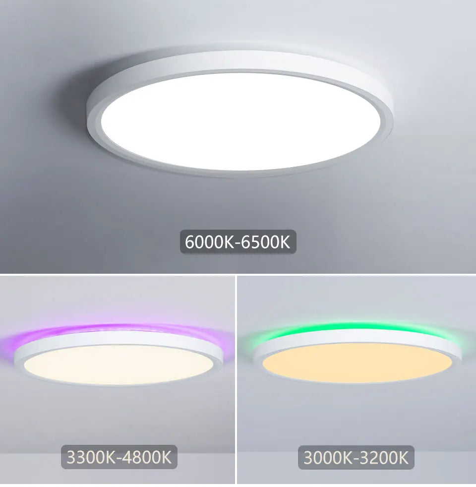 BENEWTON Tuya Smart Ceiling Lamp, RGB LED, APP & Voice Control