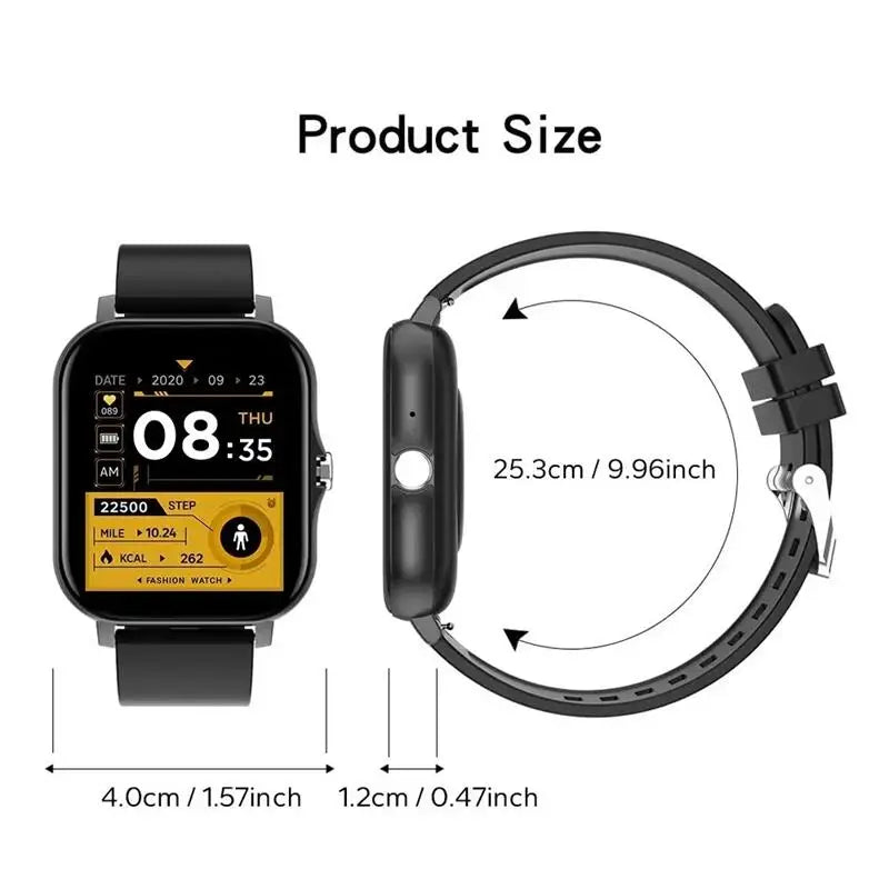 2024 Smartwatch with Bluetooth Call, Health Monitor, 1.44" Color Screen