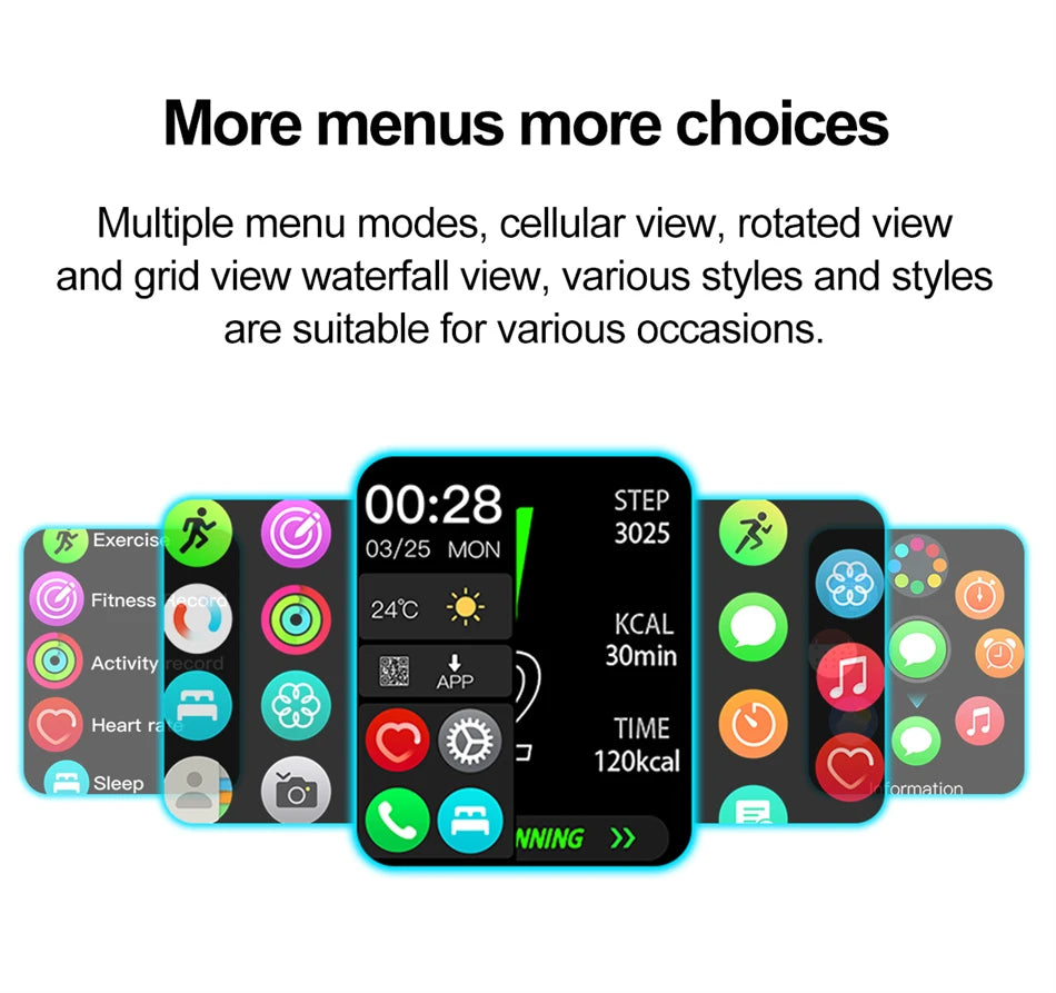 NFC GPS Smartwatch for Men, 1.99" HD, Bluetooth Call, Fitness Tracker