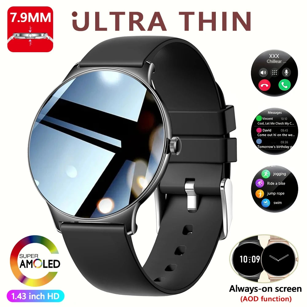 Huawei Ultra Slim AMOLED Smartwatch for Women, Always-On Display, BT Calling