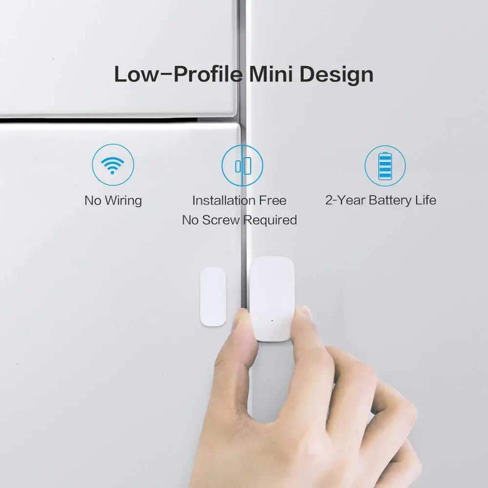 Aqara Zigbee Door & Window Sensor, Wireless, Smart Mini Alarm