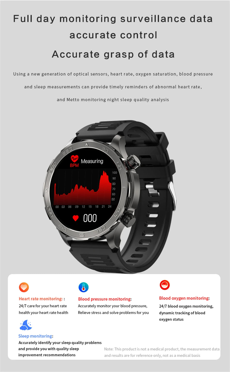 2025 Bluetooth Call Smartwatch for Men, AMOLED HD, NFC, GPS, IP68