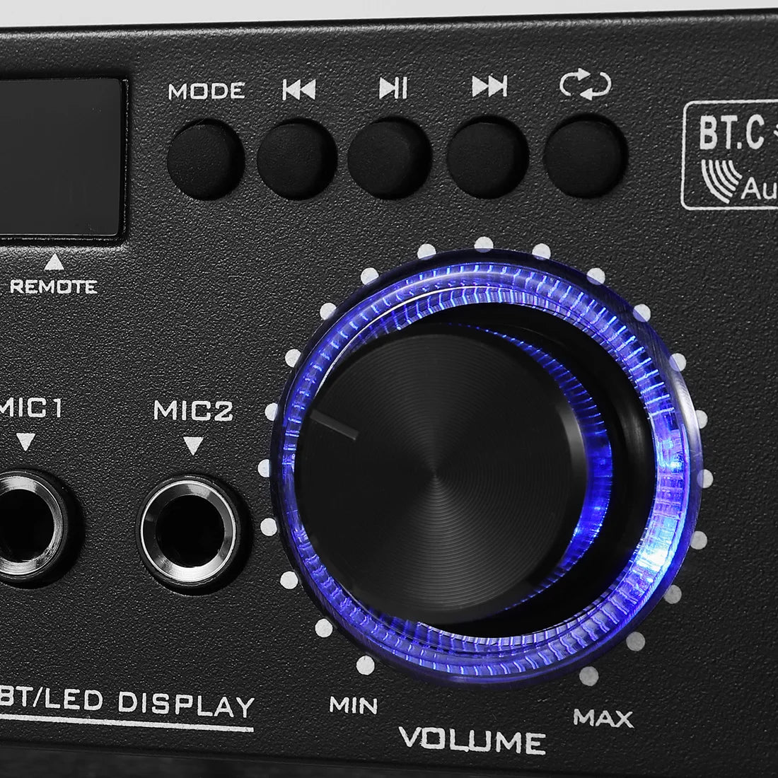 Woopker AK Series Digital Amplifier, Bluetooth, 2-Channel HiFi, FM/USB