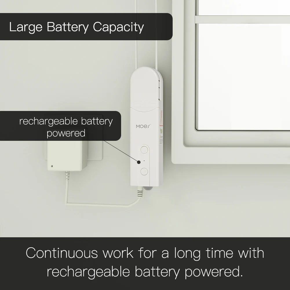 ZigBee Smart Roller Blind Motor, Tuya, Alexa/Google Control