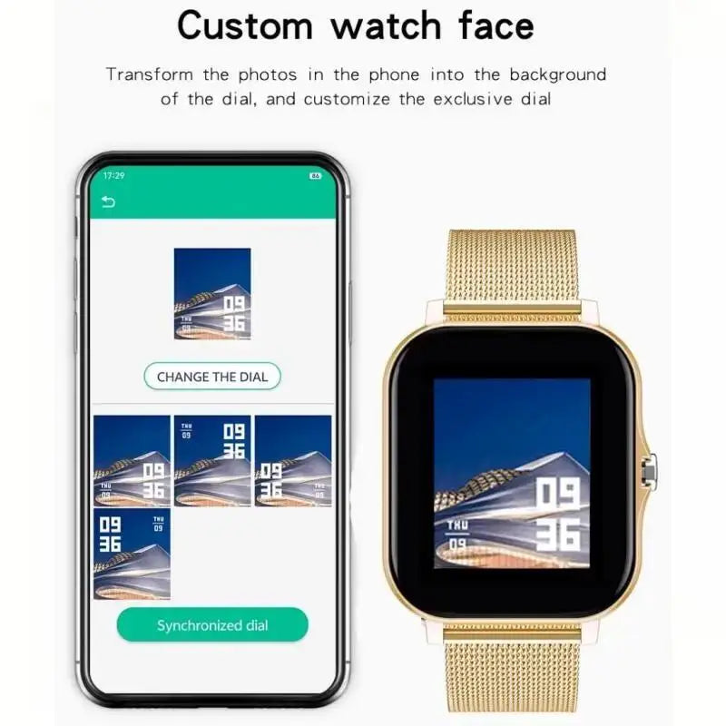 2024 Smartwatch with Bluetooth Call, Health Monitor, 1.44" Color Screen