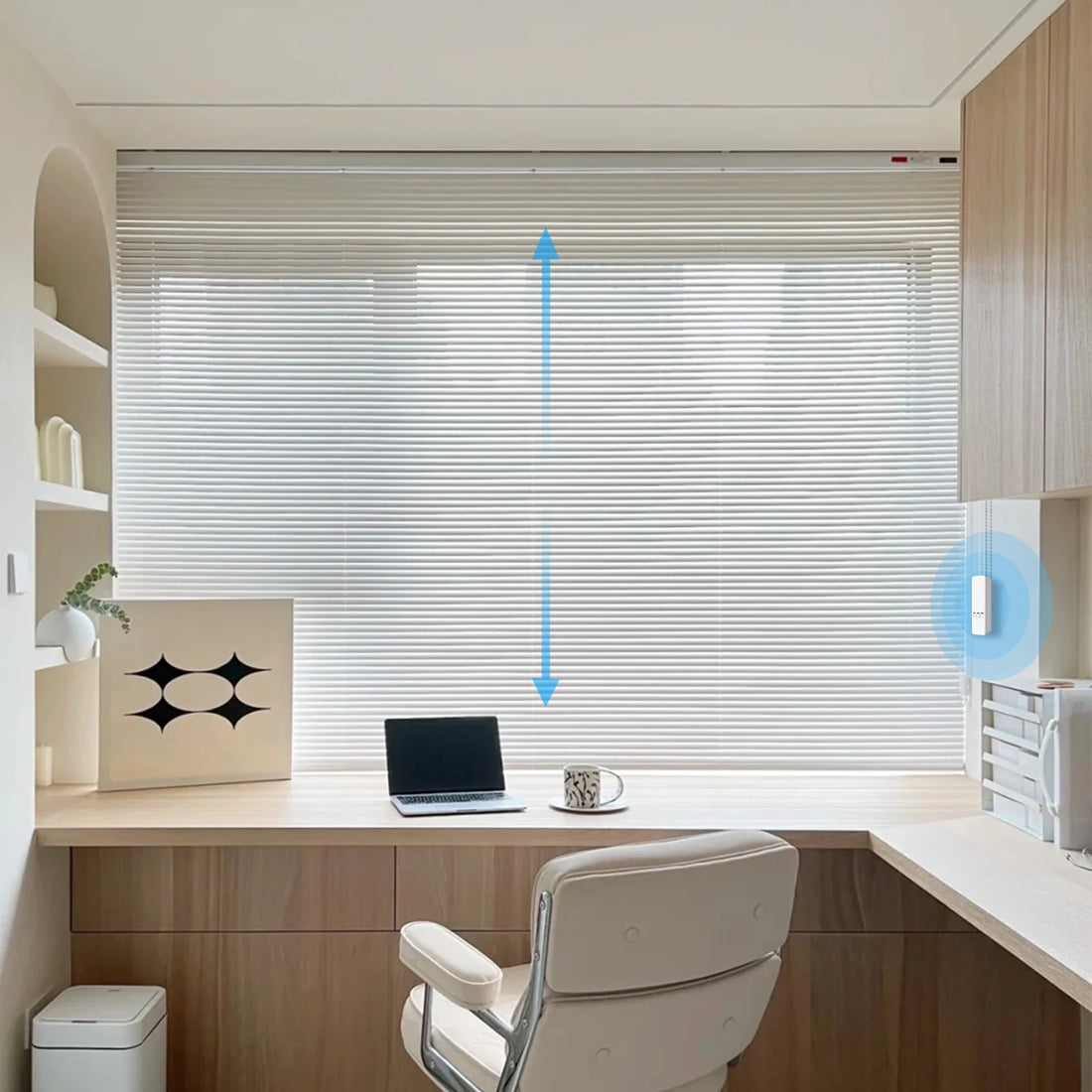 MOES Tuya WiFi Smart Roller Blind Motor, Electric Chain Drive, RF Remote