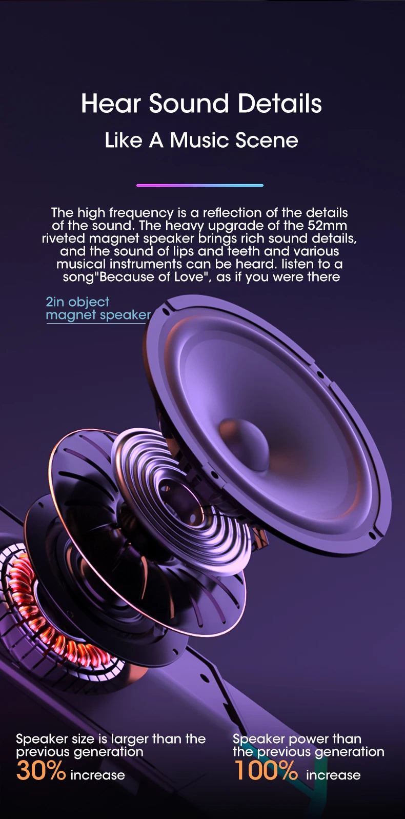 4D Bluetooth 5.0 Computer Soundbar with Stereo Subwoofer