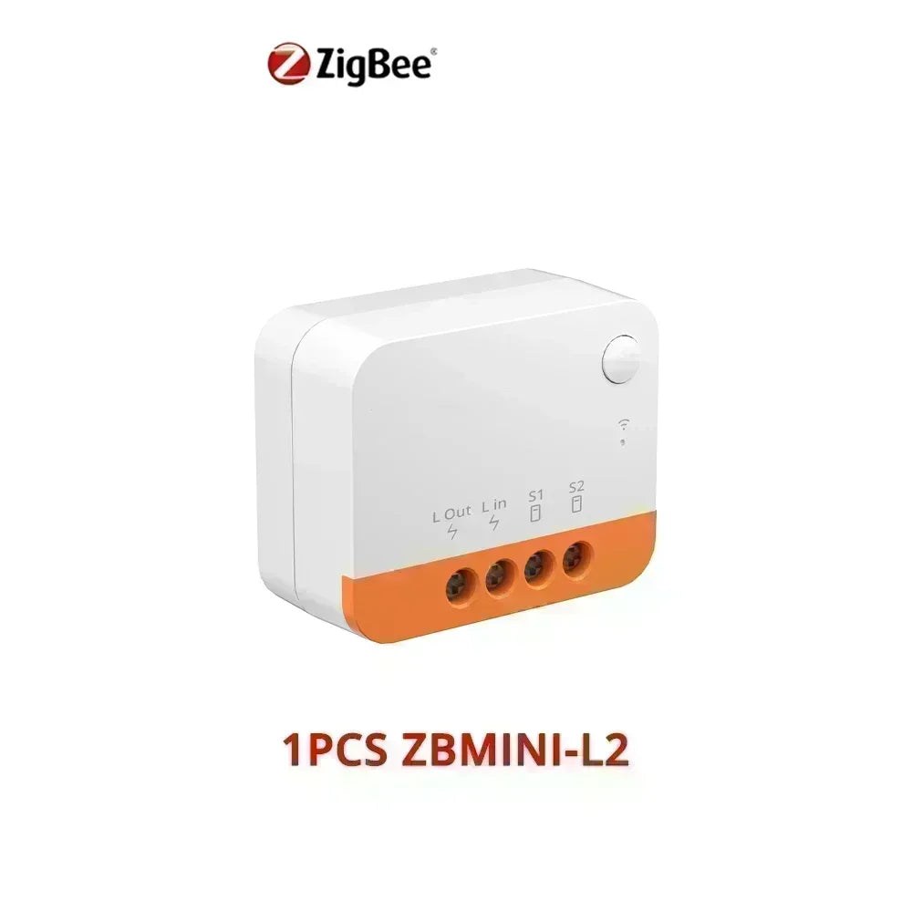 SONOFF ZBMINI L2 Zigbee Smart Switch, No Neutral, 1-Gang