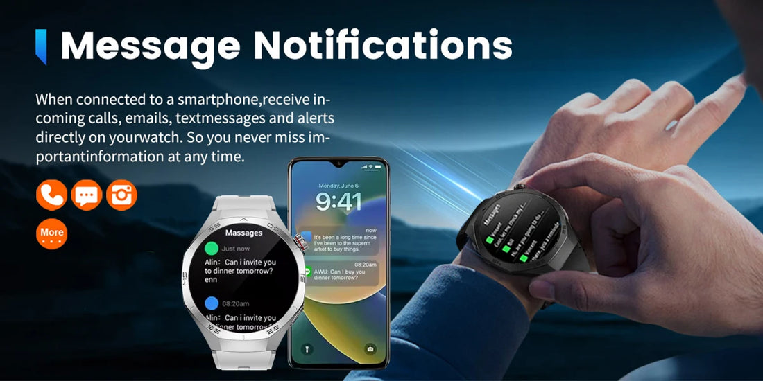 2025 Huawei GT5 Pro Smartwatch for Men, AMOLED, GPS, Bluetooth Calls