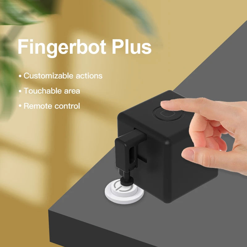 Tuya Zigbee Smart Fingerbot Switch, Button Pusher, Alexa/Google Control
