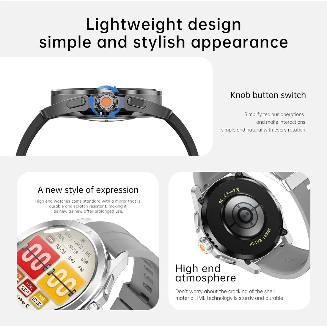 S4 Ultra Xiaomi Smart Bracelet, AMOLED HD, Bluetooth Call, GPS