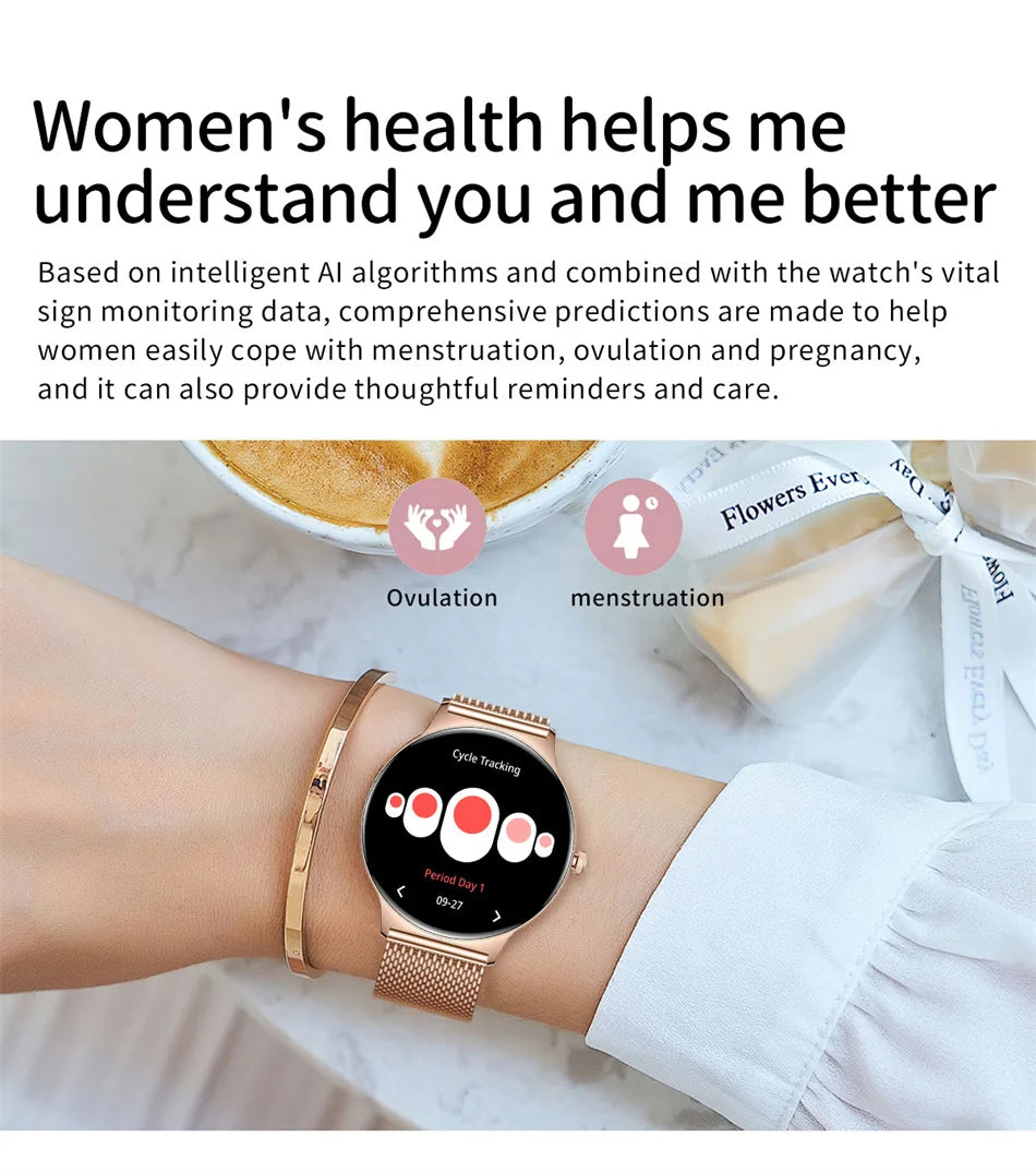 Huawei Ultra Slim AMOLED Smartwatch for Women, Always-On Display, BT Calling